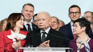 Konferencja prasowa PiS w sprawie sytuacji w partii