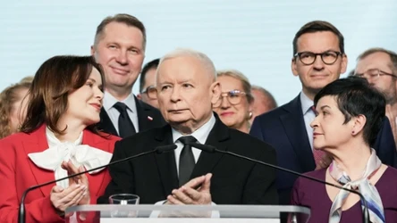 Konferencja prasowa PiS w sprawie sytuacji w partii