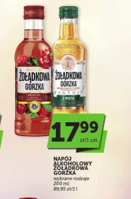 Napój alkoholowy Żołądkowa