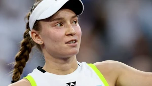 3:4 15-30 Rybakiny. Koniec meczu po 73 minutach. To połówka Świątek