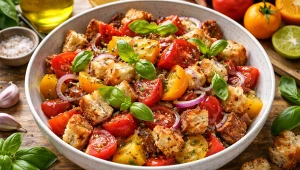 Klasyczna włoska sałatka 