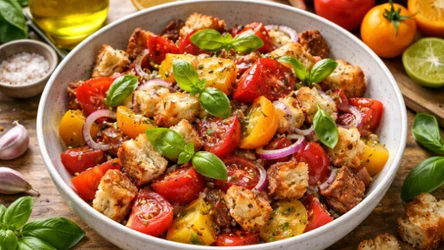 Klasyczna włoska sałatka 