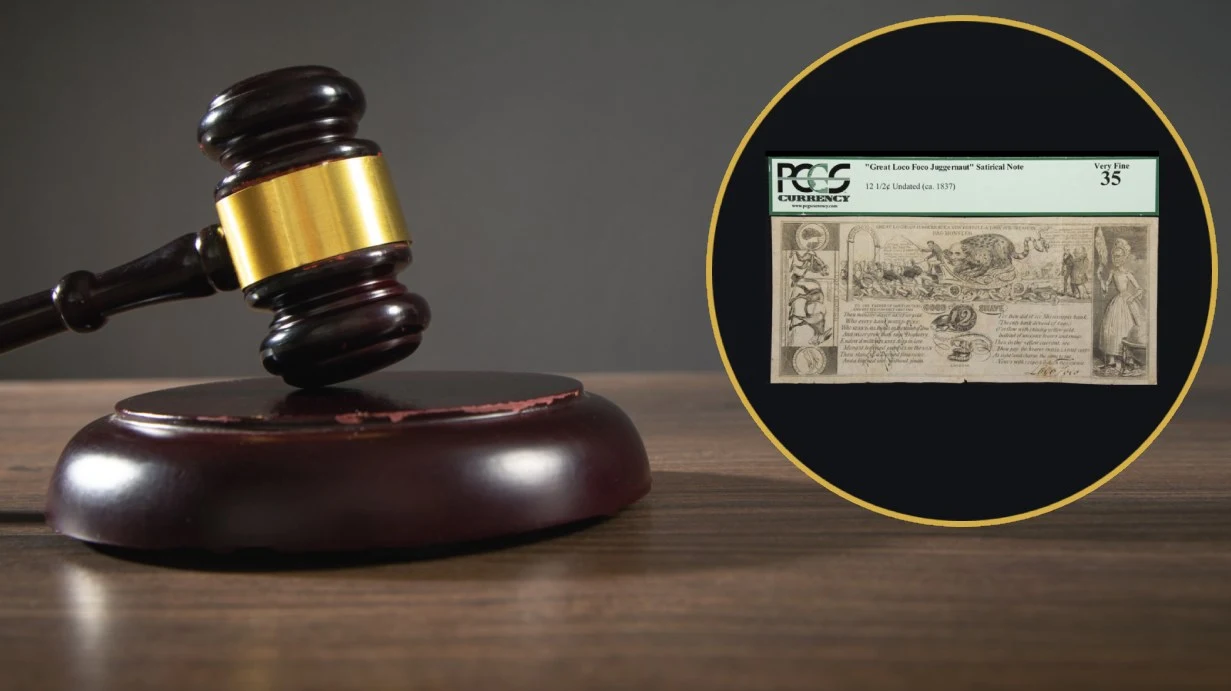 Satyryczny banknot sprzed 200 lat został sprzedany za kilka tysięcy dolarów. Kryje się za nim ciekawa historia Satyryczny banknot sprzed 200 lat został sprzedany za kilka tysięcy dolarów. Kryje się za nim ciekawa historia