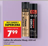 Lakier do włosów Niuqi