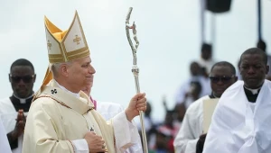 Papież Leon XIV mówił w Kamerunie, że ludzie "są złaknieni pokoju, wolności i sprawiedliwości"