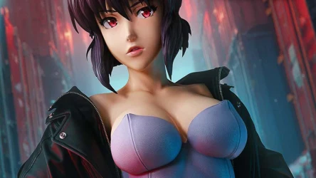 Major Kusanagi jako model w wydaniu Prime 1 Studio