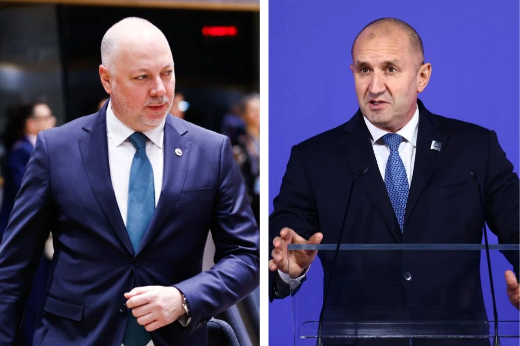 Bułgaria. Przedterminowe wybory parlamentarne. Ruszyło głosowanie Były prezydent Bułgarii Rumen Radew oraz ustępujący premier Rosen Żelazkow.