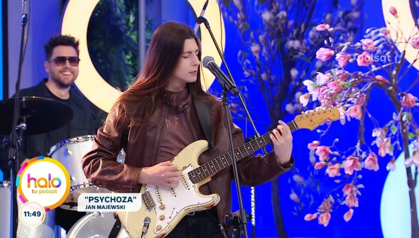 Występ Jana Majewskiego w "halo tu polsat"