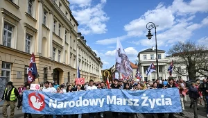 Ulicami Warszawy przeszedł Narodowy Marsz Życia