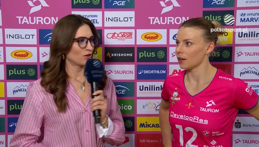 Aleksandra Szczygłowska: Dziewczyny z Budowlanych zagrały dziś swoją siatkówkę. WIDEO