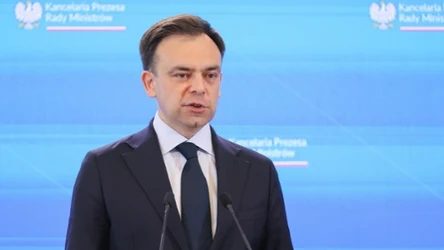 Minister finansów i gospodarki Andrzej Domański