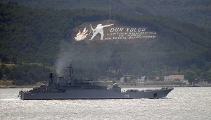 Rosyjski okręt desantowy Jamał (zdj. ilustracyjne)