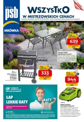 Wszystko w mistrzowskich cenach! - PSB Mrówka
