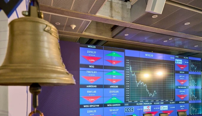 GPW rozpoczęła notowania spadkami
