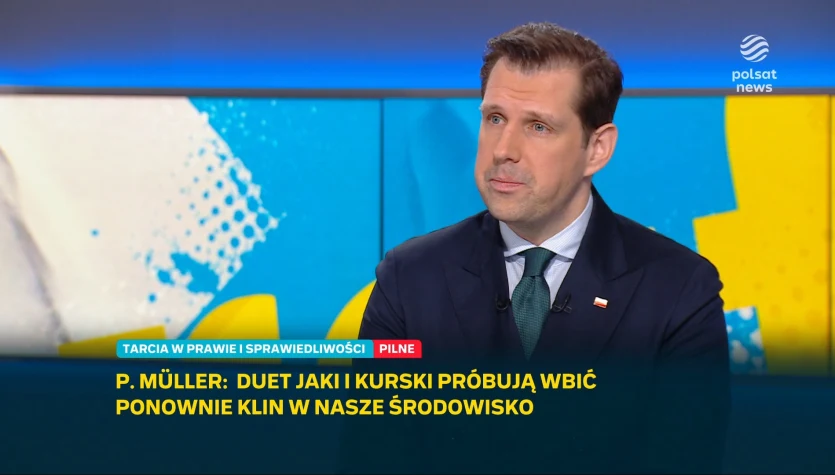 "Graffiti". Bocheński porównał PiS do armii. Kaczyński "głównym dowódcą"