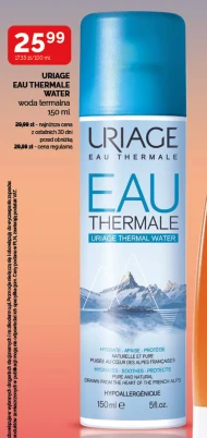 Woda termalna Uriage