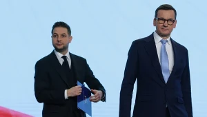 Mateusz Morawiecki zarzucił Patrykowi Jakiemu "problem z ułamkami"