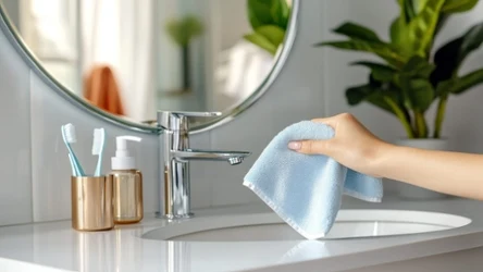 Czym wyczyścić armaturę łazienkową?