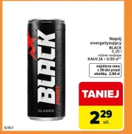 Napój energetyczny Black