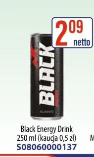 Napój energetyczny Black