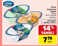 Filety śledziowe Lisner