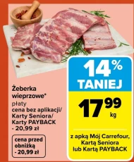 Żeberka wieprzowe Carrefour