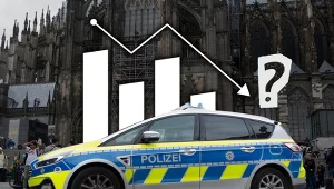 Najnowsze dane o przestępczości w Niemczech | Grafika: Magdalena Piasecka