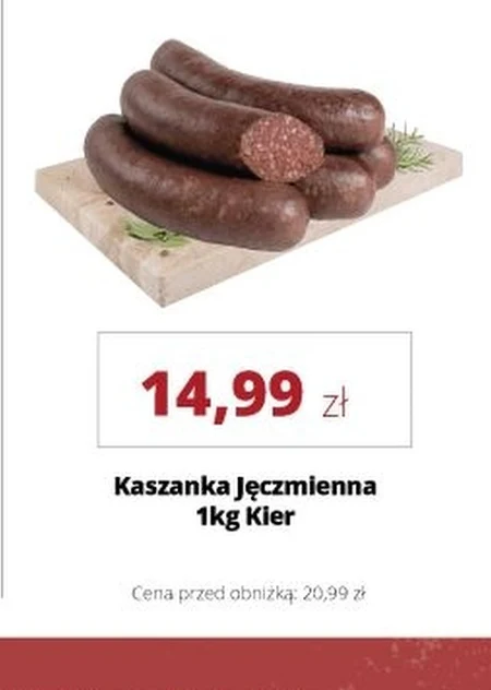 Чорний пудинг Kier