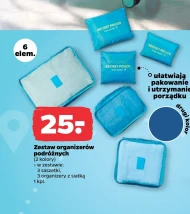 Zestaw organizerów podróżnych