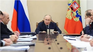 Prezydent Rosji Władimir Putin przewodniczył spotkaniu poświęconemu kwestiom gospodarczym 