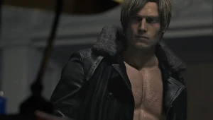 Leon rozpala zmysły fanów Resident Evil jak w "50 twarzach Greya"