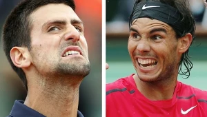 Rok 2012. Novak Djoković (z lewej) i Rafael Ndal zagrozili bojkotem turnieju ATP w Madrycie 