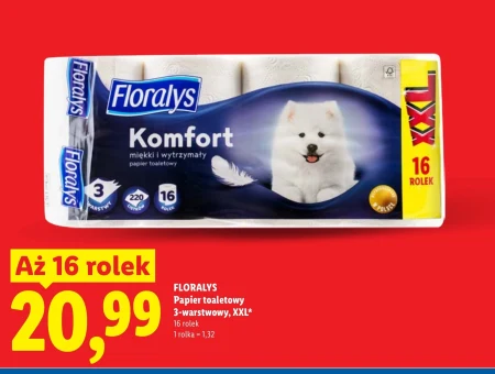 Туалетний папір Floralys