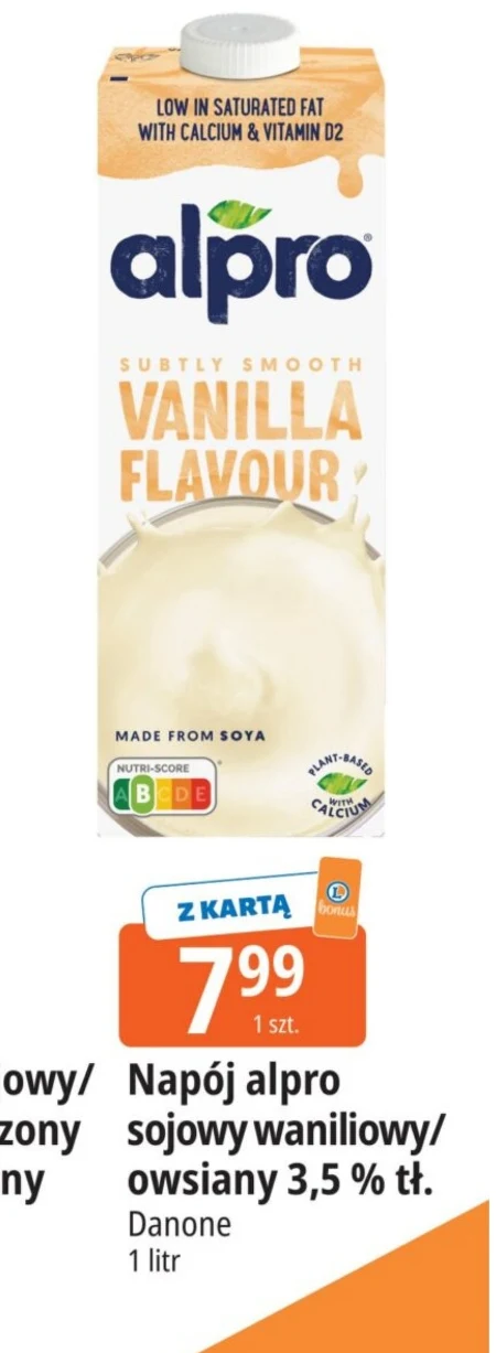 Вівсяний напій Alpro