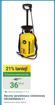 Opryskiwacz ciśnieniowy