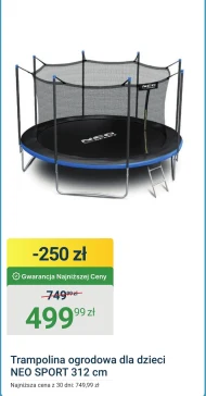 Trampolina ogrodowa Neo-Sport
