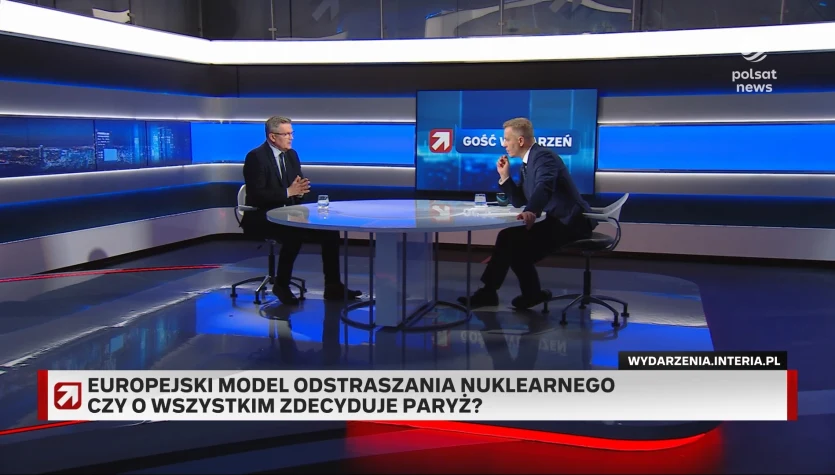 Rząd stawia na sojusz obronny z Francją? Bosacki w ''Gościu Wydarzeń'": Ameryka jest zajęta czymś innym