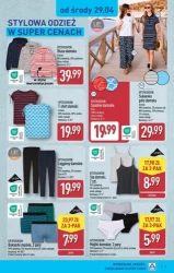 Moda wiosenna w supercenach - Aldi