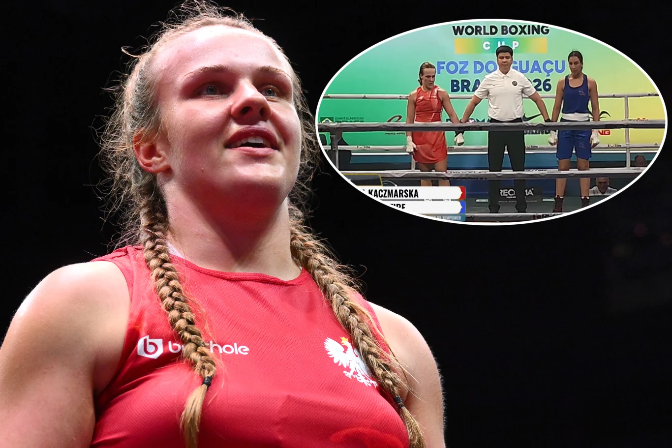 Agata Kaczmarska jako pierwsza z Polek wyszła na ring w Foz do Iguacu article cover