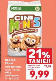 Płatki śniadaniowe Nestle