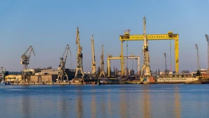 Szczecin buduje największy dok pływający na Bałtyku. (zdj. ilustracyjne - Stocznia Szczecińska )