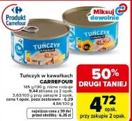 Нарізаний тунець Carrefour