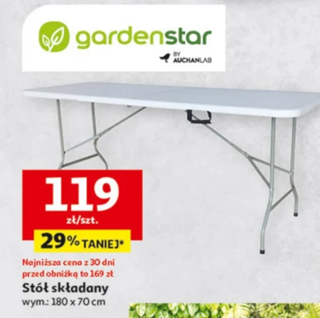 Таблиця Gardenstar