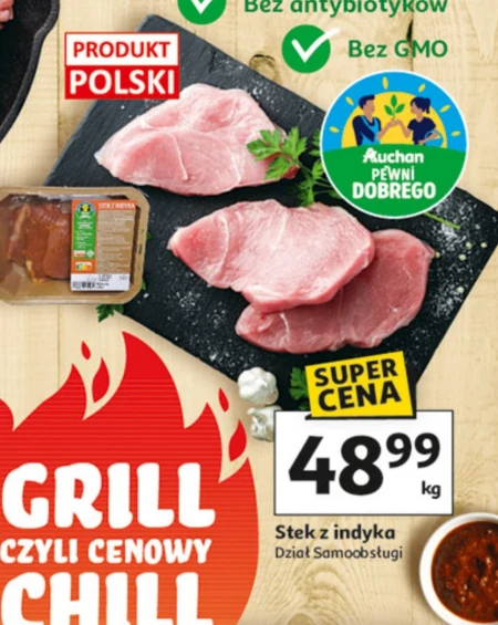 Стейк з грудки індички Pewni Dobrego