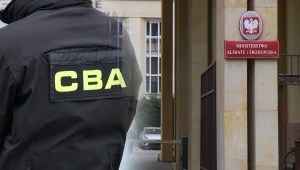 CBA w siedzibie Ministerstwa Klimatu i Środowiska. Zabezpieczają dokumenty
