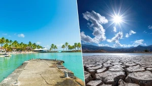 Poziom wód gruntowych na Gwadelupie obniżył się na tyle, że zagrożenie suszą stało się realne. Prefekt wprowadził ograniczenia zużycia wody. Zdjęcia ilustracyjne