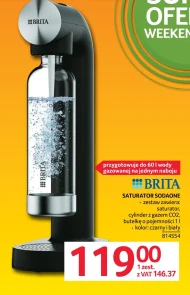 Saturator do wody Brita