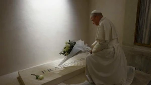 Leon XIV wspominał papieża Franciszka w pierwszą rocznicę jego śmierci.