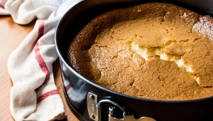 To najlepsza temperatura do pieczenia sernika. Rośnie do nieba i nie pęka 