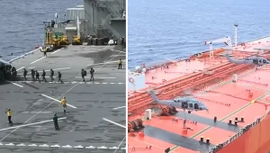 USA zatrzymały kolejny statek. Żołnierze weszli na pokład